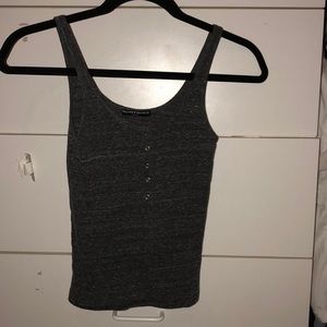 Brandy Melville Half-way button down shirt